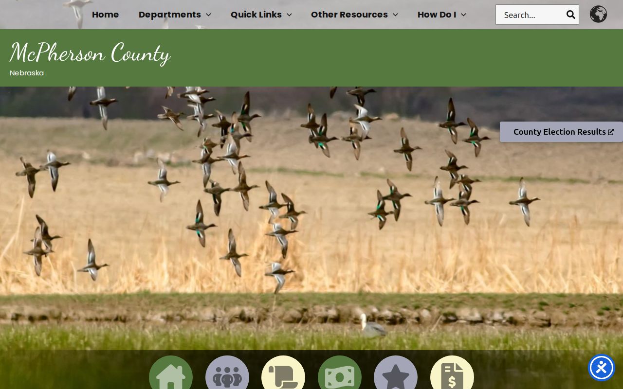 McPherson County official community and county home information